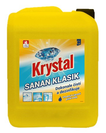 Krystal sanan Klasik 5l /i dez. vody | Čistící, dezinf.prostř., dezodoranty - Odpady a plísně
